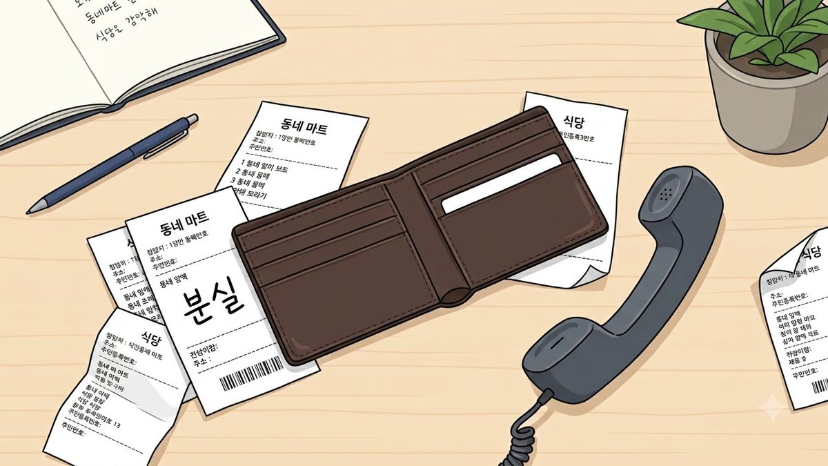 롯데카드 카드 분실신고 전화번호의 확인 절차를 정리한 안내 이미지