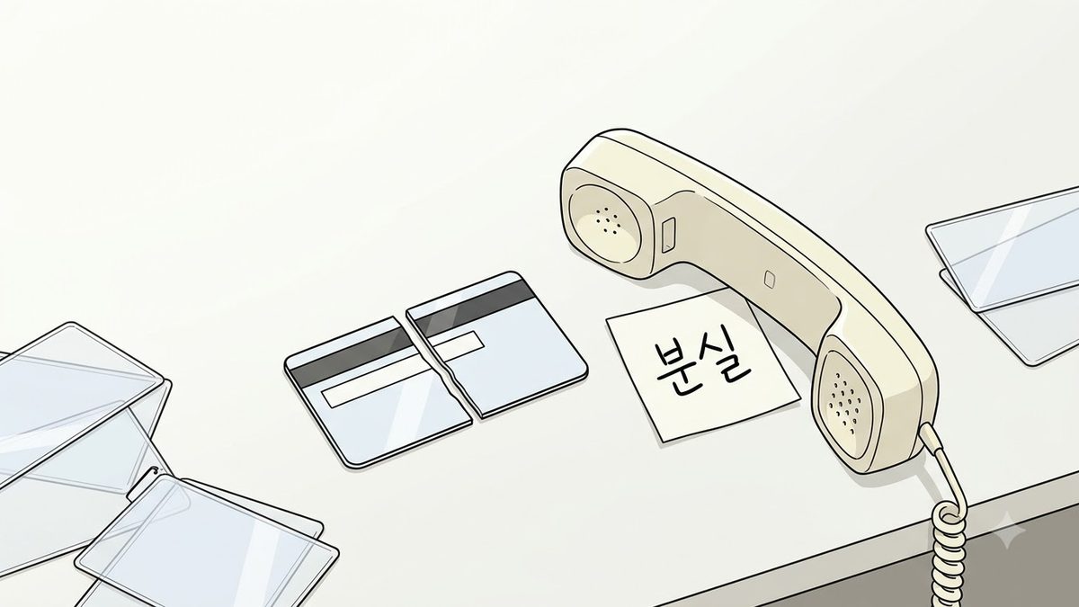 카드 분실신고 전화번호 — 카드사·은행의 확인 절차를 정리한 안내 이미지
