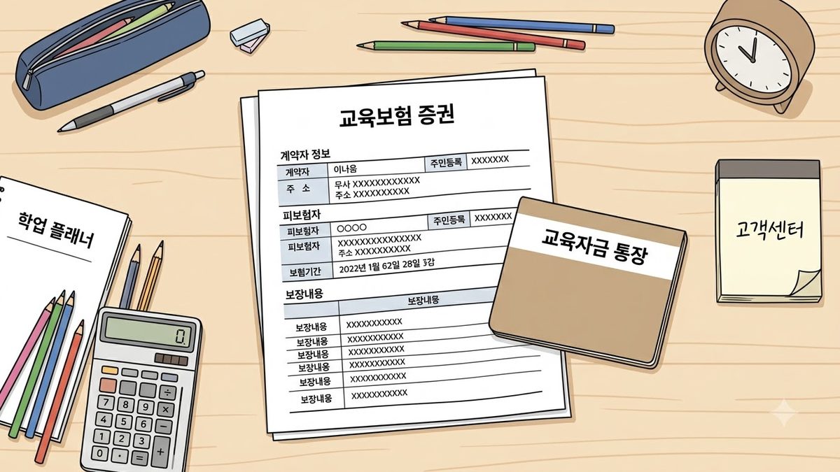 교보생명 고객센터 전화번호의 확인 절차를 정리한 안내 이미지
