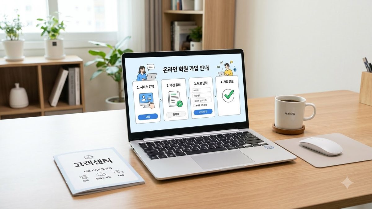 교보라이프플래닛 고객센터 전화번호의 확인 절차를 정리한 안내 이미지