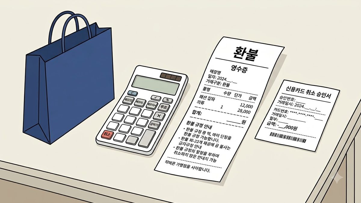 롯데온 환불 방법의 확인 절차를 정리한 안내 이미지