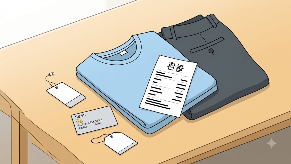 무신사 환불 방법의 확인 절차를 정리한 안내 이미지
