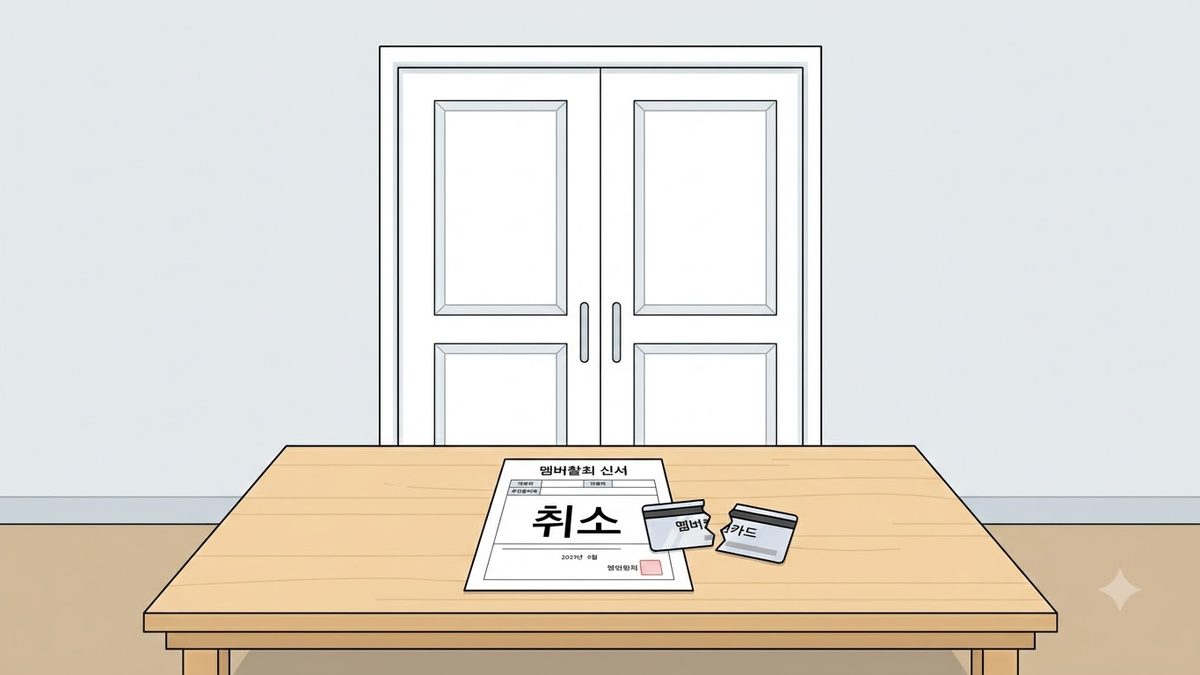 무신사 해지 방법과 위약금의 확인 절차를 정리한 안내 이미지