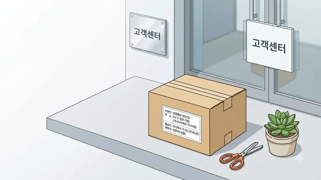 지그재그 반품·교환 방법