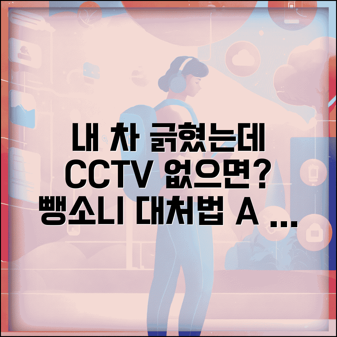 내 차 긁혔는데 CCTV 없으면 어떻게 해야 할까 | 뺑소니 대처법 | 경찰신고 | 보험처리 | 증거 수집