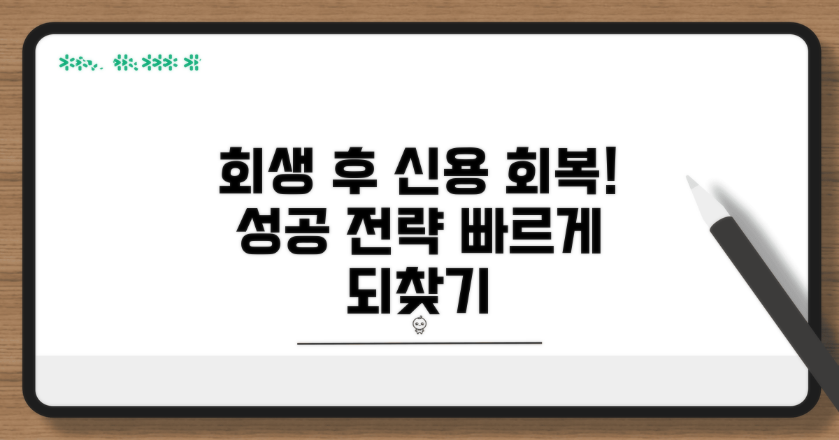 면책 후 신용회복 방법