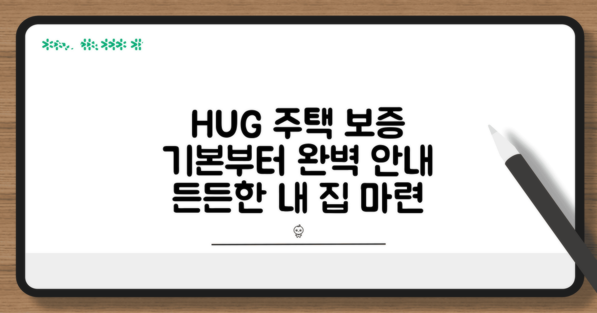 HUG 주택 보증 서비스 기본 안내