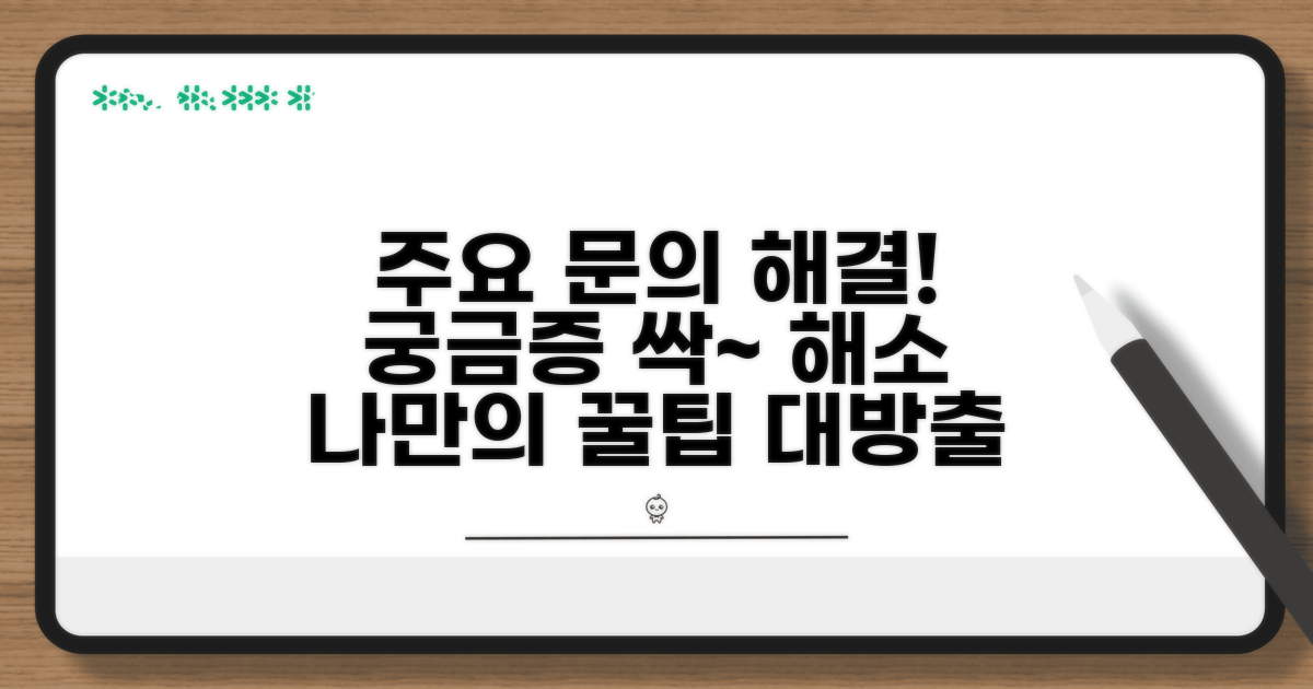 주요 문의사항 해결법