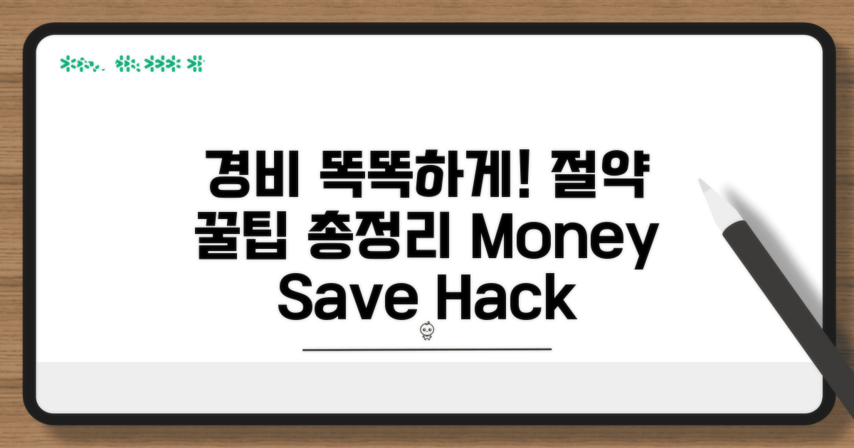 똑똑하게 경비처리, 절약 꿀팁까지