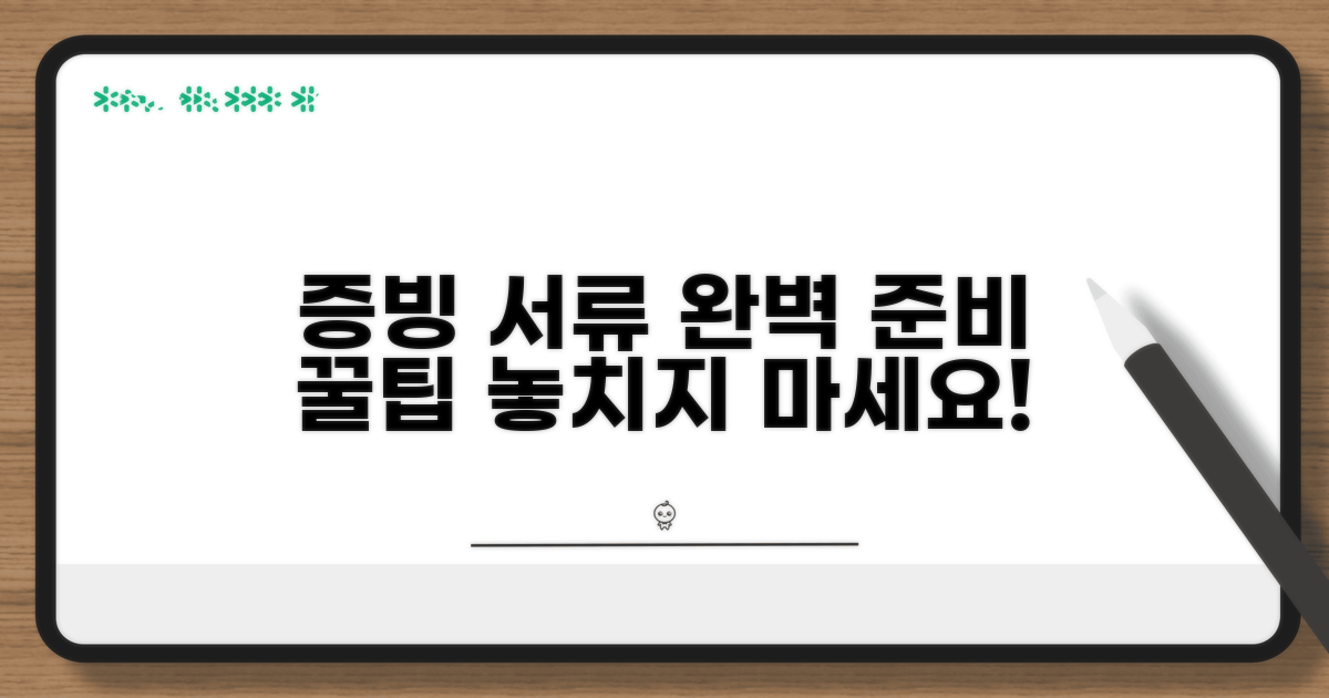 증빙 서류, 꼼꼼하게 챙기는 요령