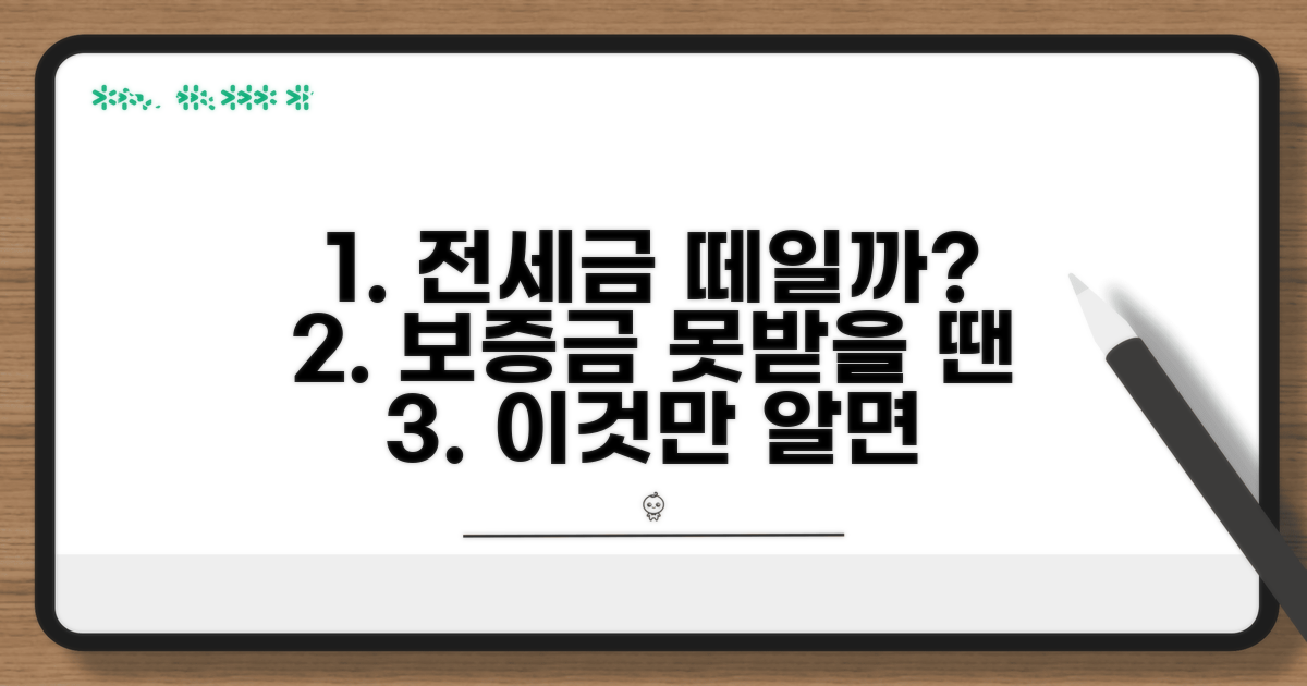 전세보증금 미반환 시 대응 전략