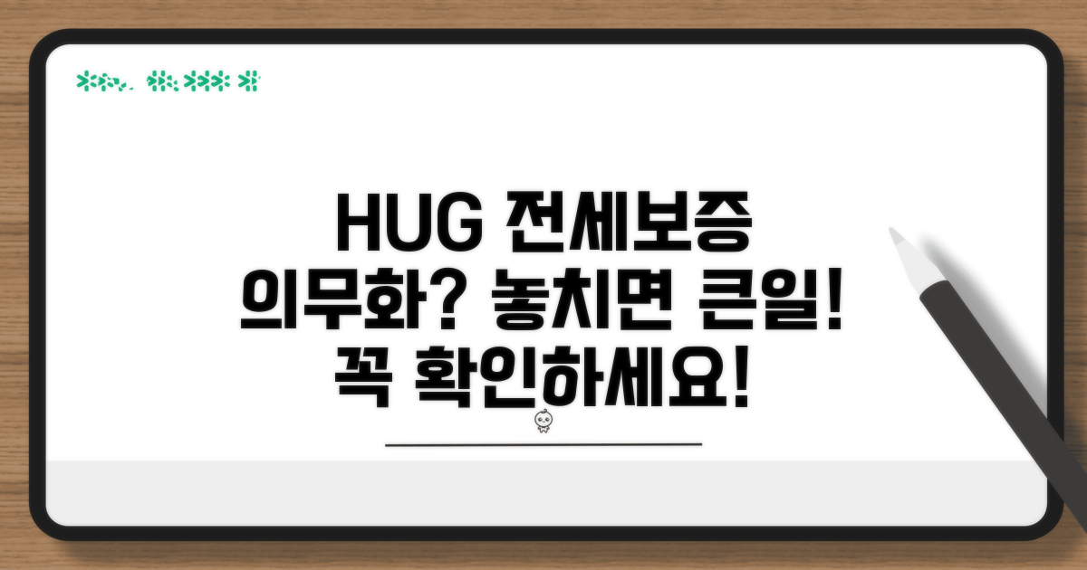 HUG 전세보증보험, 가입 의무화란?