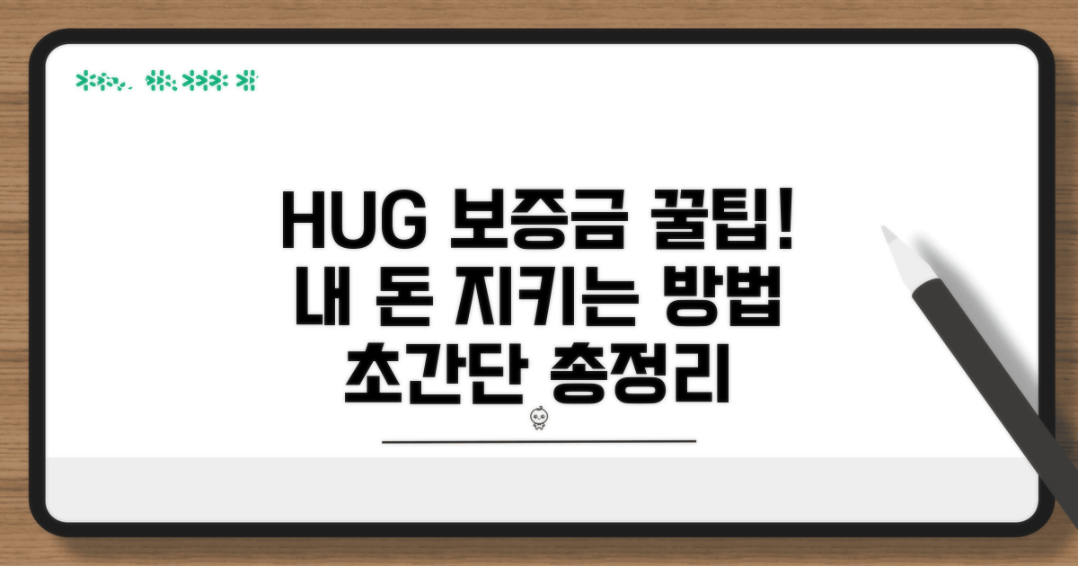 내 보증금 지키는 HUG 혜택 총정리