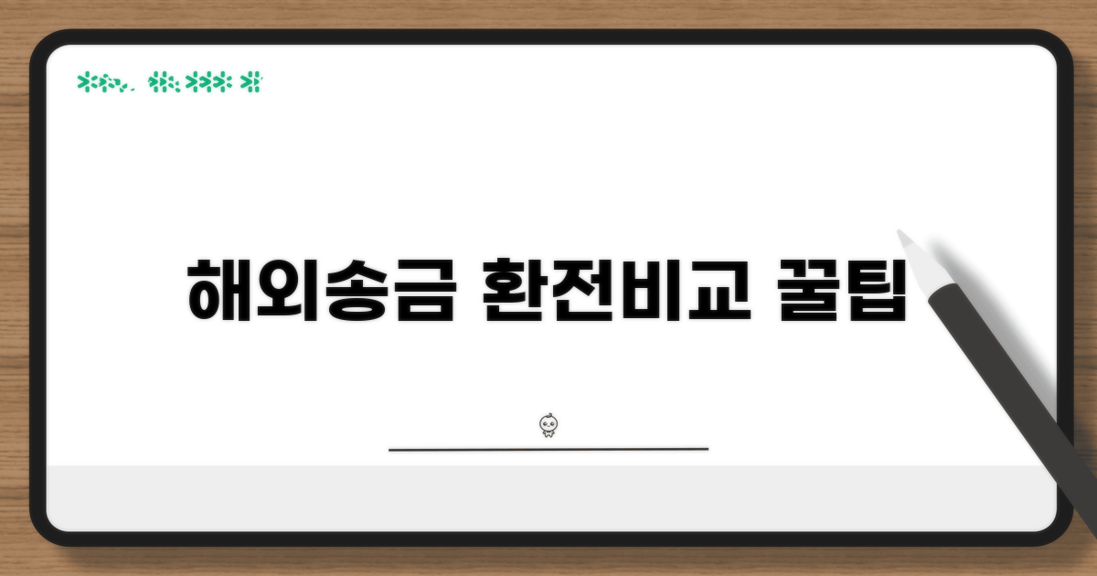 해외 송금, 환전 비교 핵심 정보