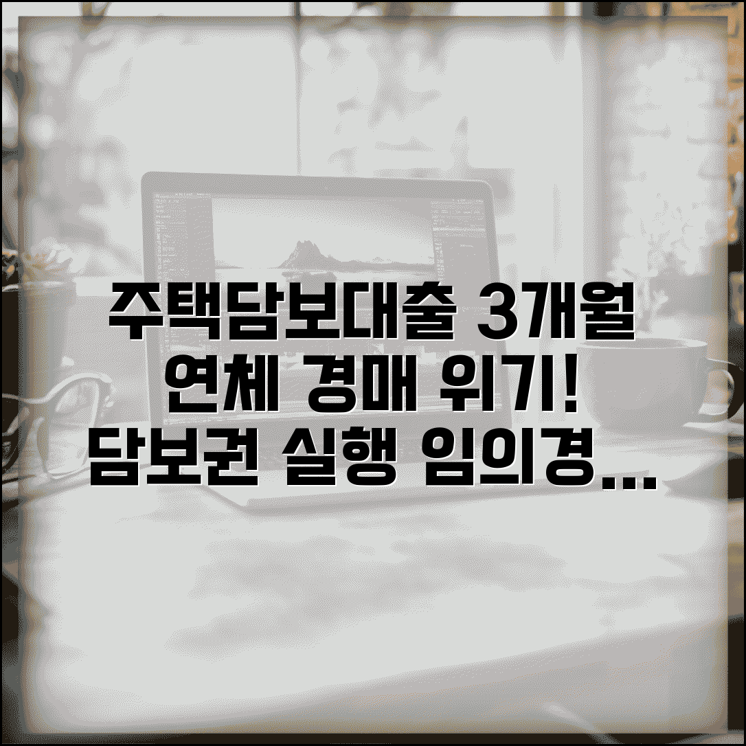 주택담보대출 연체 경매 | 주택담보대출 3개월 연체시 담보권 실행과 임의경매