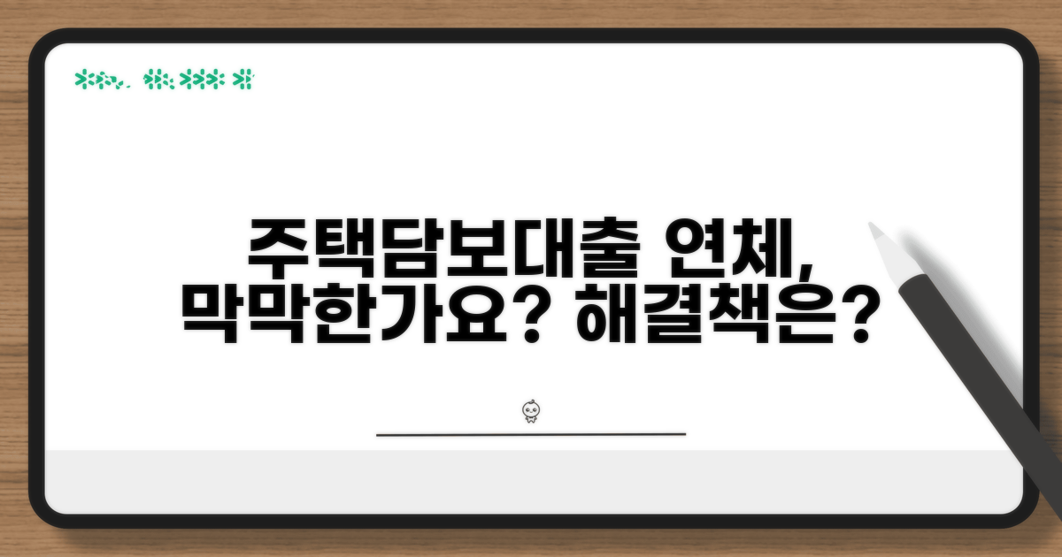 주택담보대출 연체, 무엇이 문제일까?