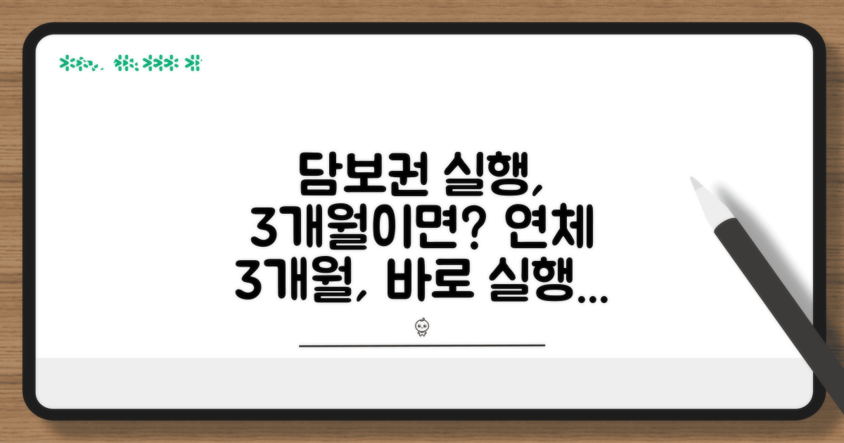 3개월 연체 시 담보권 실행 과정