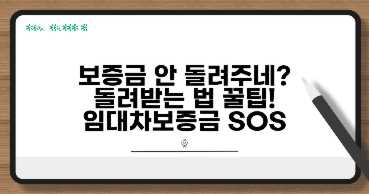임대차보증금 반환 거부 대처법