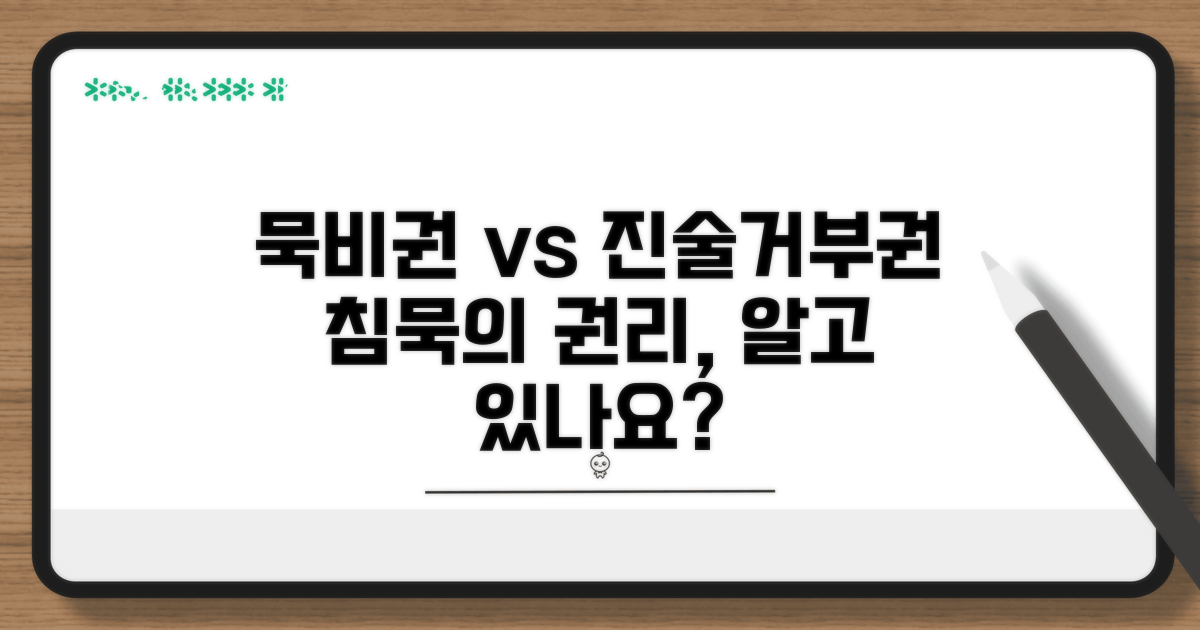 묵비권과 진술거부권, 무엇이 다를까?