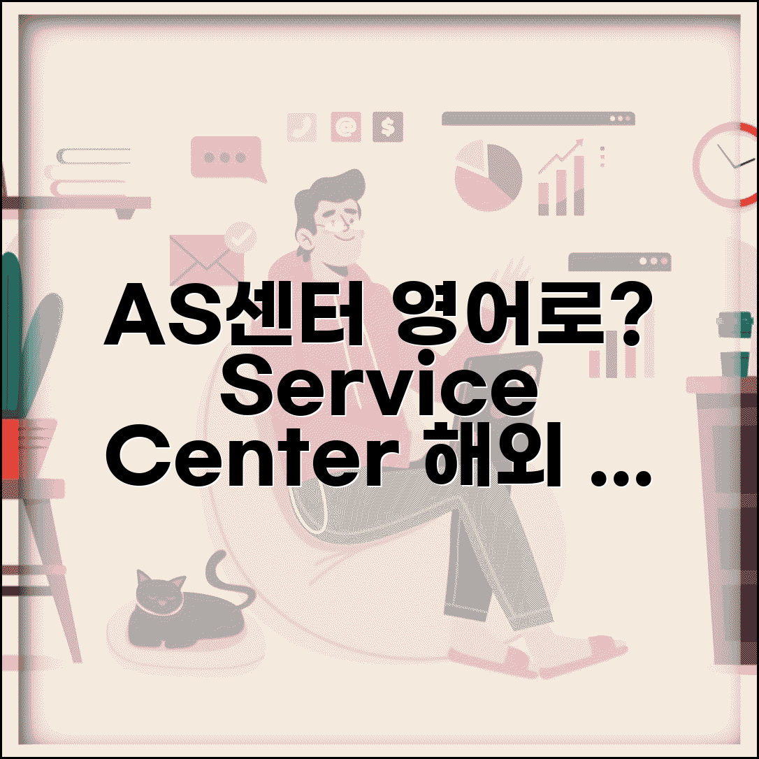 AS센터 영어로 표현하기 | Service Center Customer Service 해외 이용시 표현