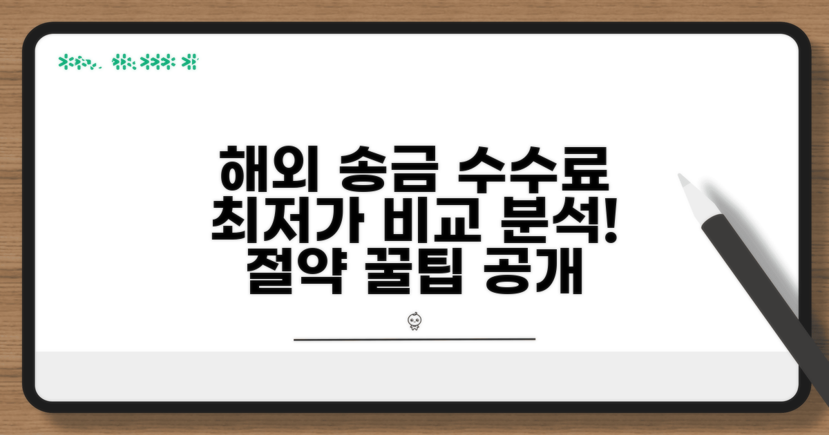해외 송금 수수료 비교 분석