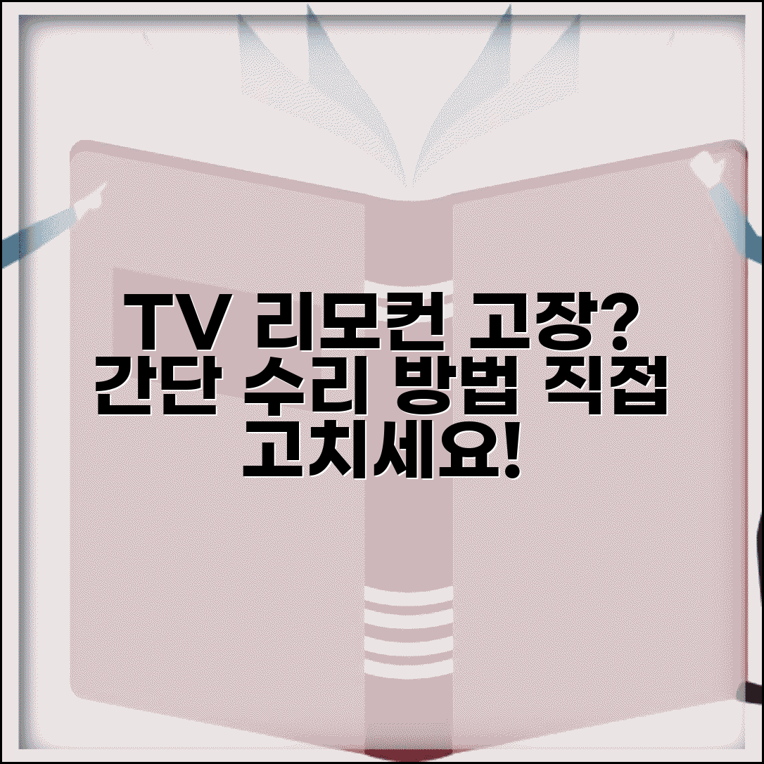 TV 리모컨 안될때 수리하는 법 | 건전지 교체부터 적외선 센서까지 리모컨 복구 방법