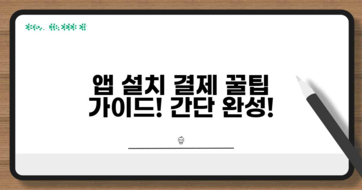 앱 설치부터 결제까지 단계별 안내