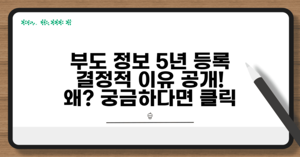 부도 정보 5년 등록, 왜?