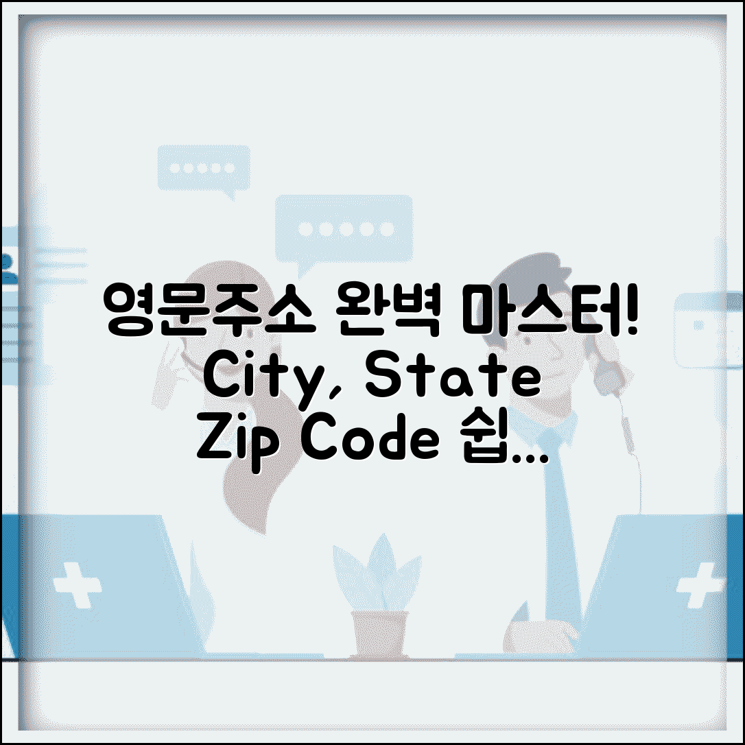 영문주소 City State 작성 | 영문주소 우편번호 Zip Code