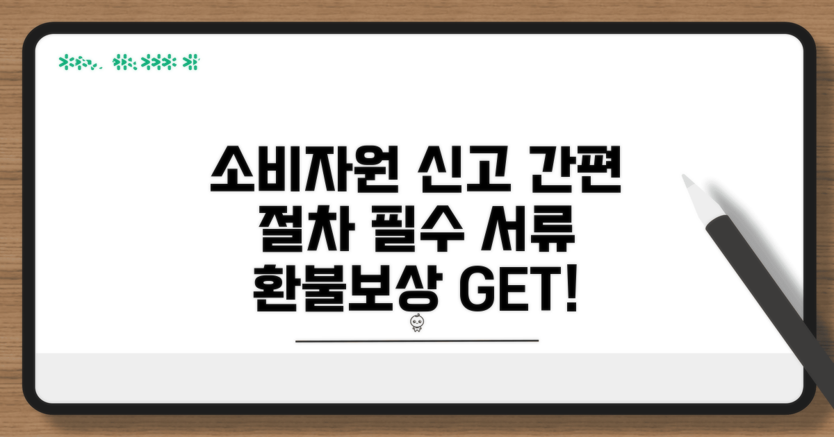 소비자원 신고 절차와 필요 서류