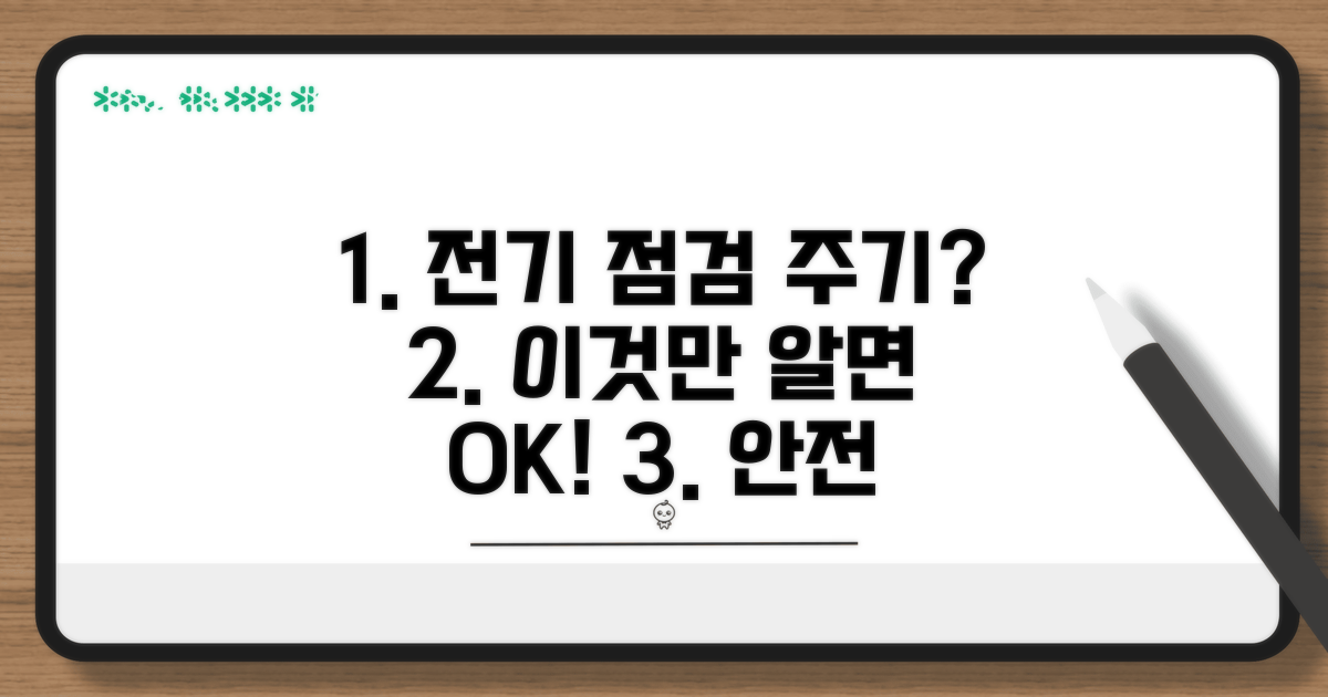 전기 안전 점검, 몇 년마다 해야 할까?