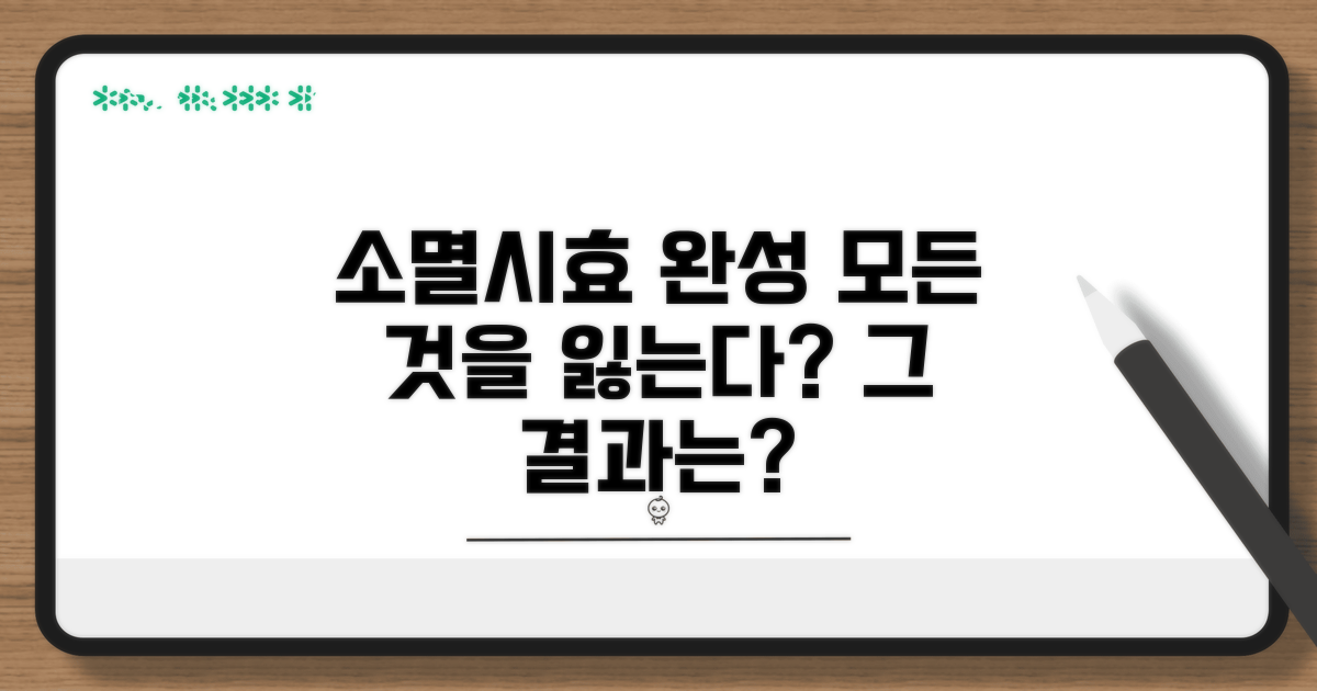 소멸시효 완성, 어떻게 될까?
