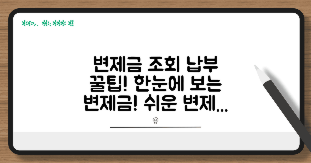 변제금 조회와 납부 방법