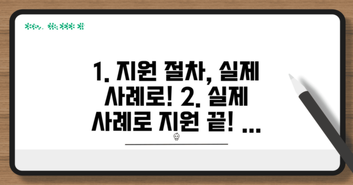 실제 사례로 보는 지원 절차