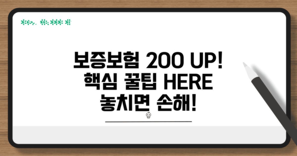 보증보험 200% 활용 꿀팁