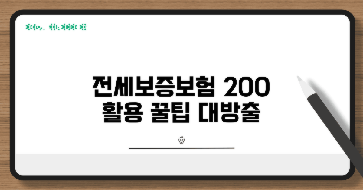 전세보증보험 200% 활용법