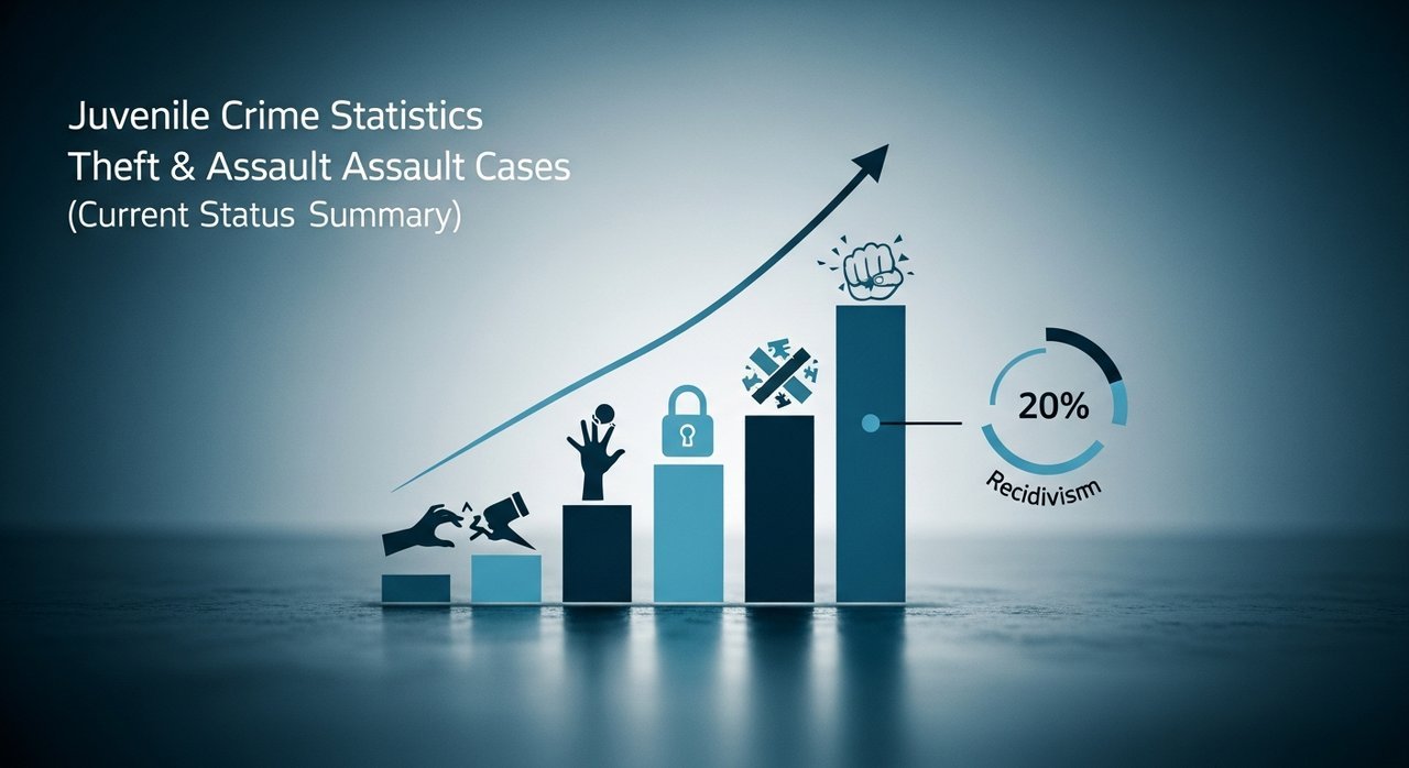 촉법소년 범죄 통계, 절도 폭행 사례와 재범률 분석 (현황 총정리)