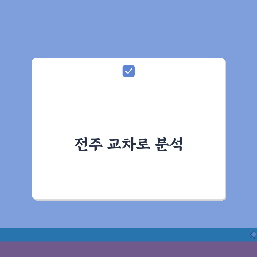 전주 교차로 지역 정보 검색 | 매물 확인 | 구인구직 현황 A to Z: 7가지 핵심 노